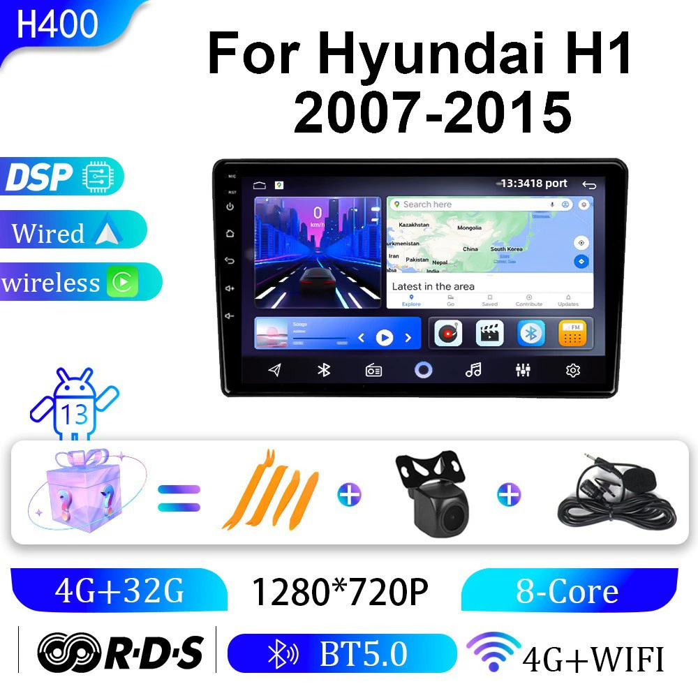 Подходящий для 07-15 Hyundai H1 автомобиль Android с большим экраном навигация gps автомобильная навигация все-в-одном умное аудио и видео