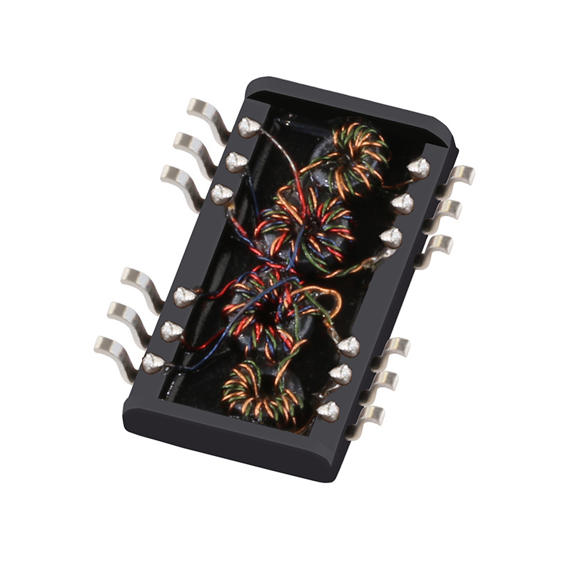 S558-5999-BD-F 12PIN十兆百兆 SMD贴片式网络变压器 脉冲滤波器