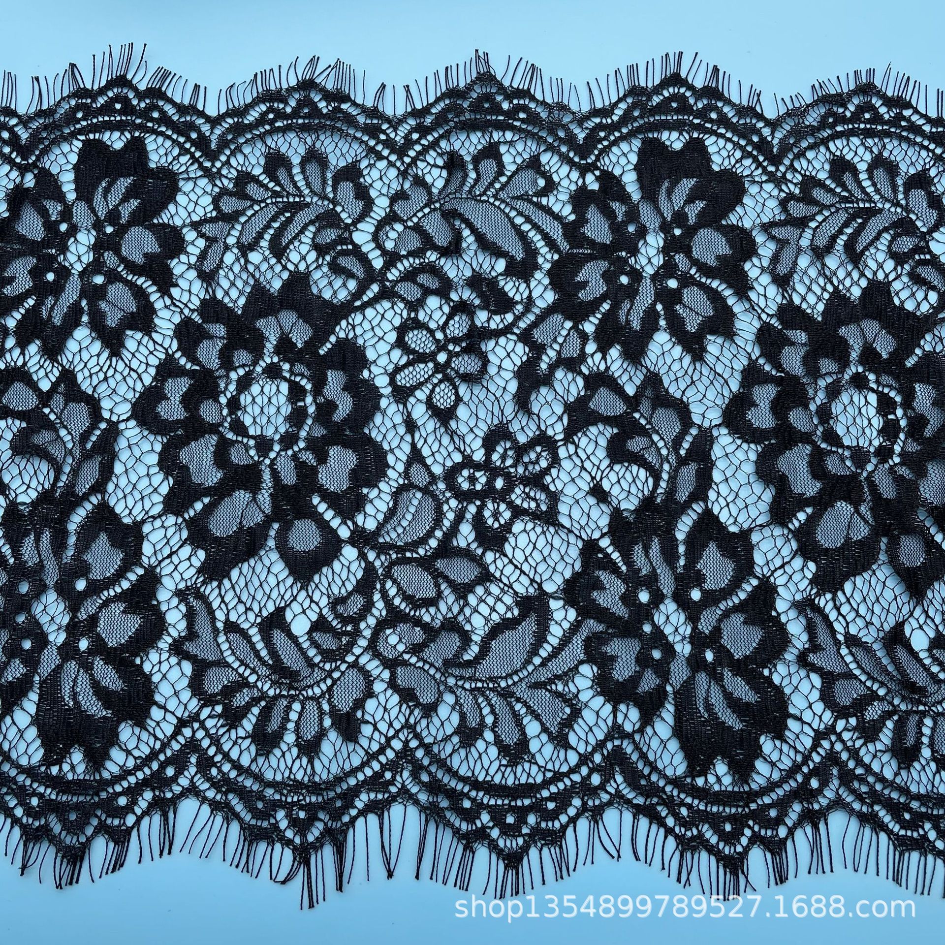 现货批发27cm眼睫毛蕾丝花边女装时装花边更多款式欢迎咨询