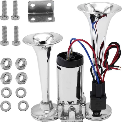 Double-tube integrated air snail horn 600DB compressor conjoined motor car tweeter cross-border (Car horn/tweeter)