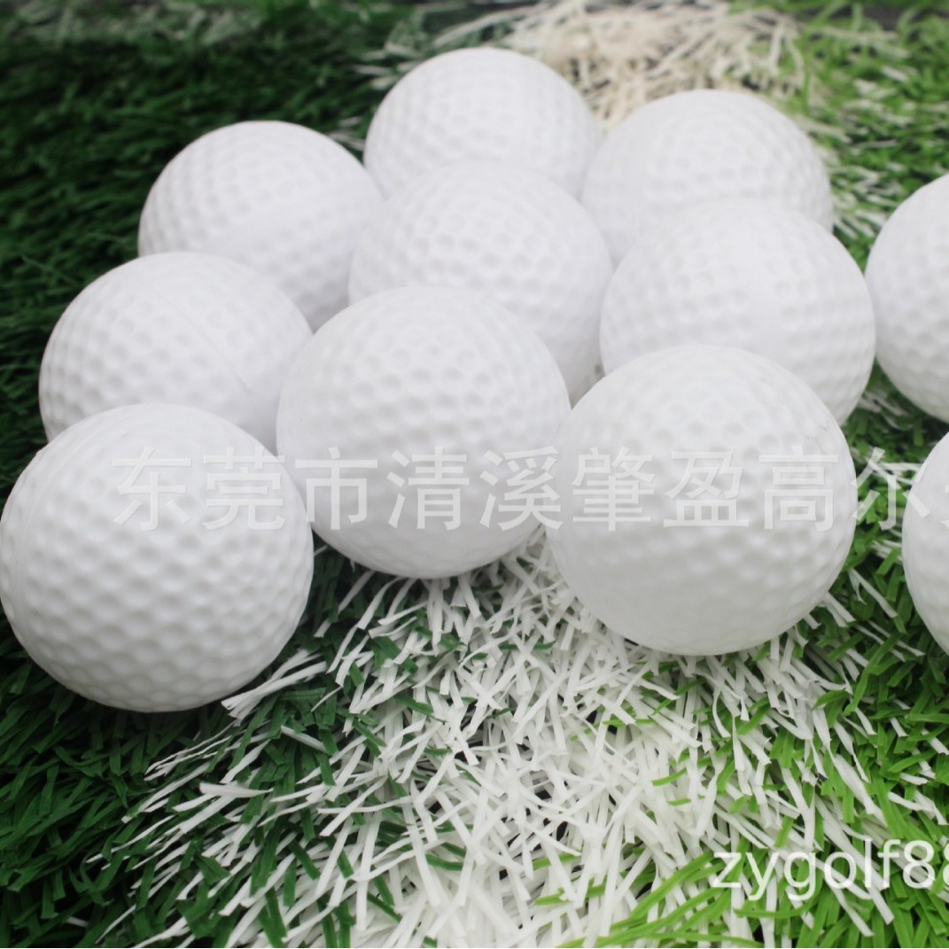 Supply indoor golf hollow practice balls indoor and outdoor practice ball children's toy ball 42mm