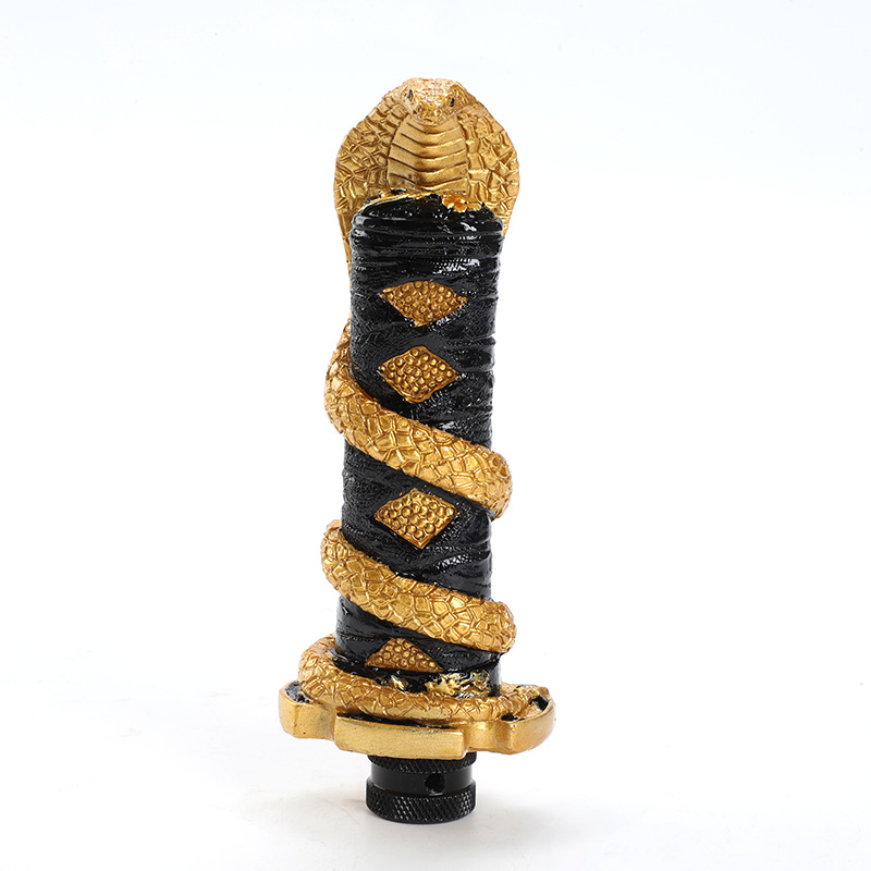 Universal – Knob Manual Car Cab and accessories - snake-head-gold