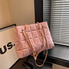 Fashionable capacious shoulder bag, one-shoulder bag