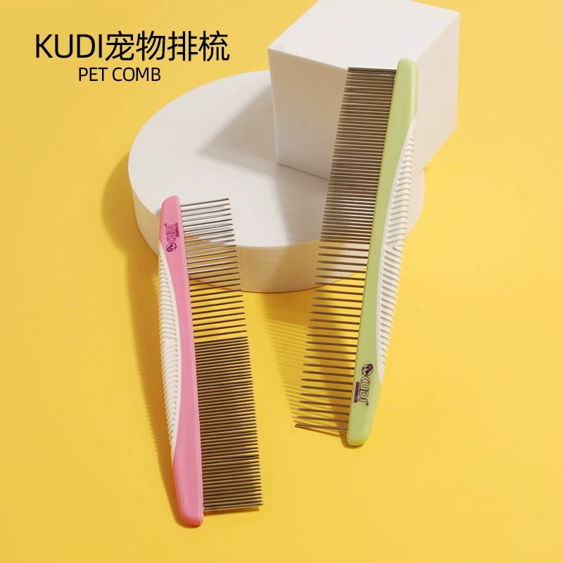 Расческа для ухода за домашними животными, средство против спутывания, удаление омертвевших волос, средства для ухода и чистки домашних животных, расческа для собак из нержавеющей стали