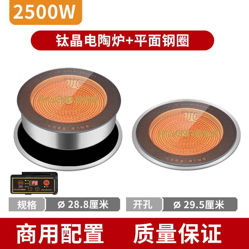 티타늄 크리스탈 직경 288mm2500W + 플랫 링