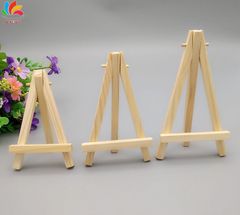 批發迷你小畫架 兒童畫架 松木木質畫架桌面擺台裝飾三腳架