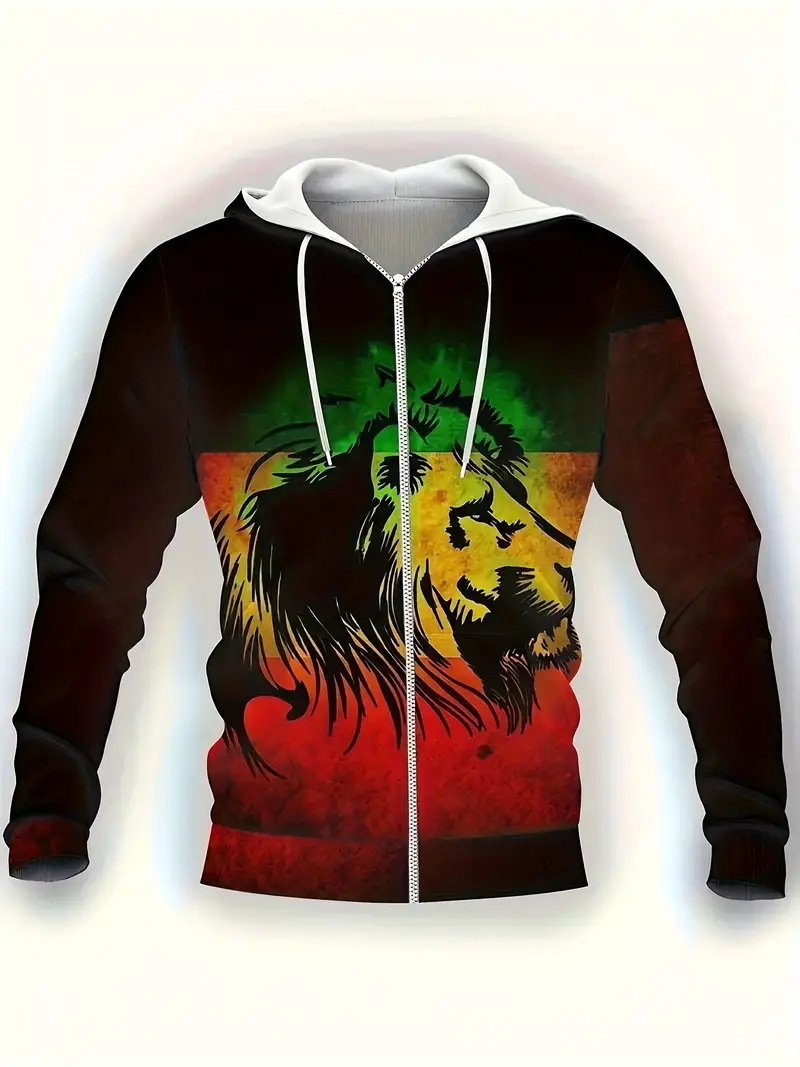 Comercio exterior nueva impresión 3D moda personalidad creativa hombre con capucha esqueleto chaqueta de suéter casual MF08