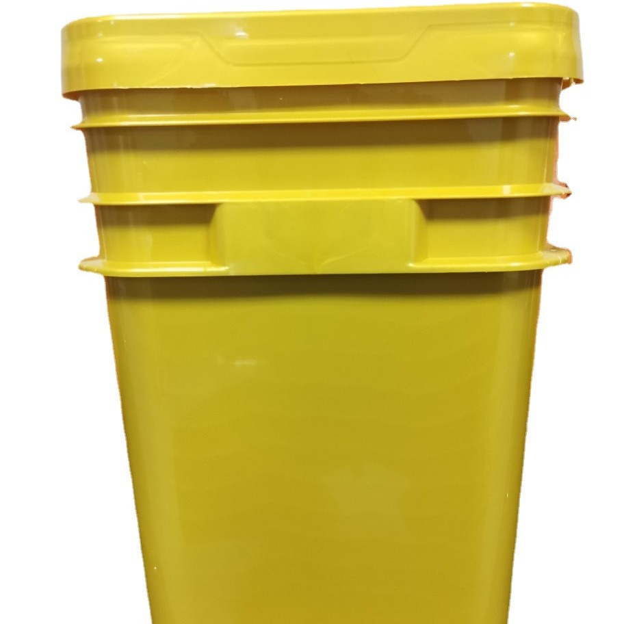 供应 正方形饲料桶 方形澳华虾粉桶  方形塑料包装桶