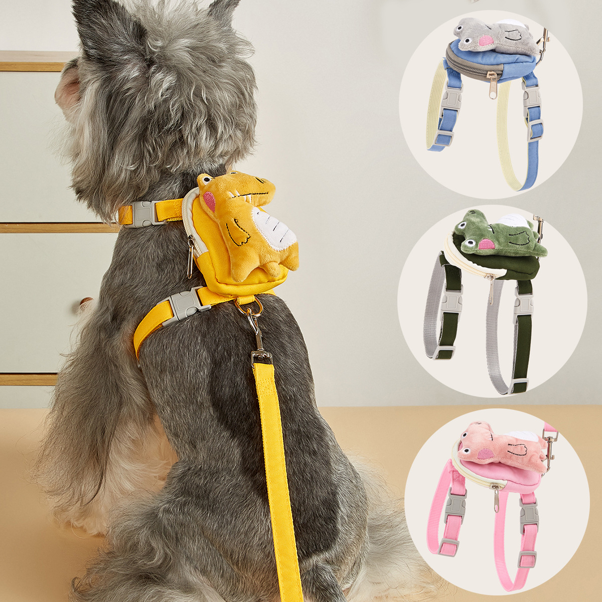 Denim backpack to go out