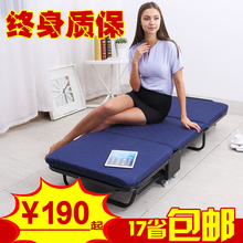 L7折叠床单人床午休床办公室午睡海绵三折板式隐形木板床酒店加床