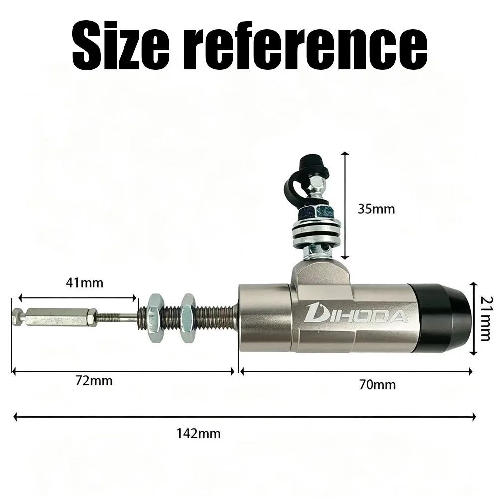 Motorcycle hydraulic clutch lower pump 14mm cable modification clutch brake sub-pump accessories