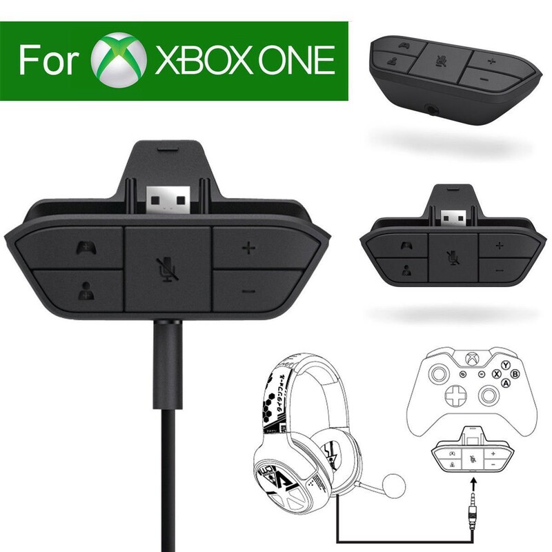 Xbox One Headphone Converter 3.5mm Stereo Headphone Converter Xbox One Headphone Adapter