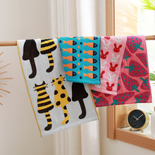 ✅厂家新款三层纱布童巾 透气易洗易干儿童毛巾柔软棉洗脸巾批发