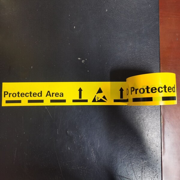 Anti-static protective hair band PVC