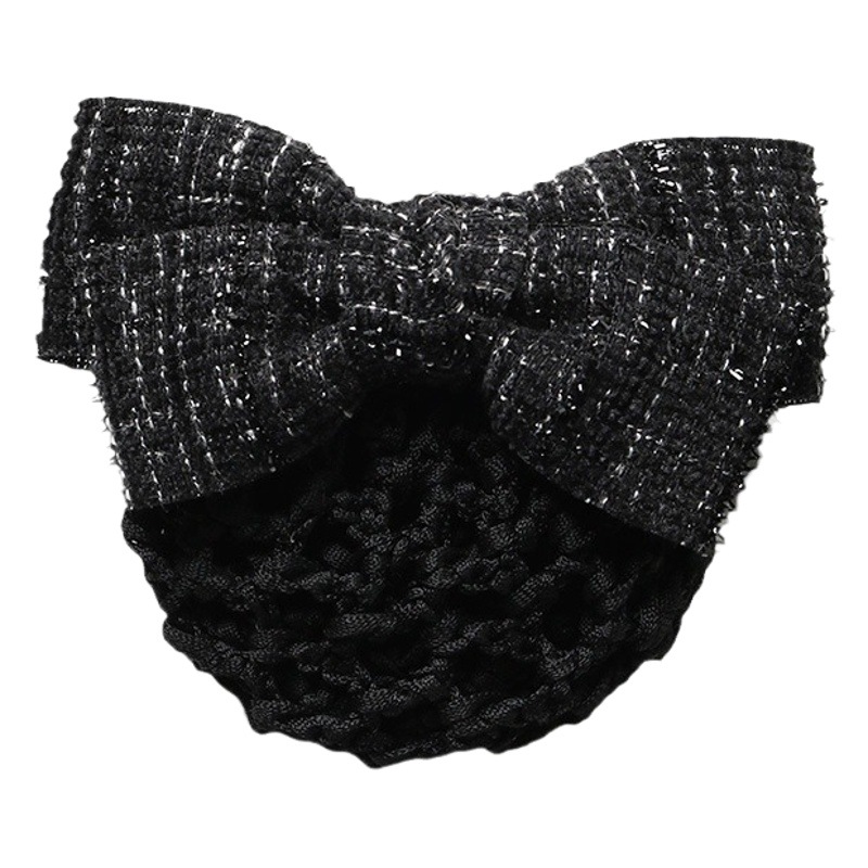Professional hair flower nurse hair net small fragrant wind bow pearl hair accessories bank stewardess postal spring hairpin