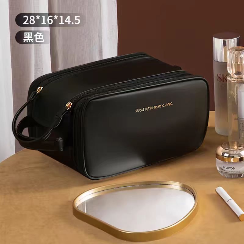 化粧バッグ大容量ポータブル化粧品収納バッグ収納袋旅行軽贅沢高級手持ち洗面バッグ|undefined