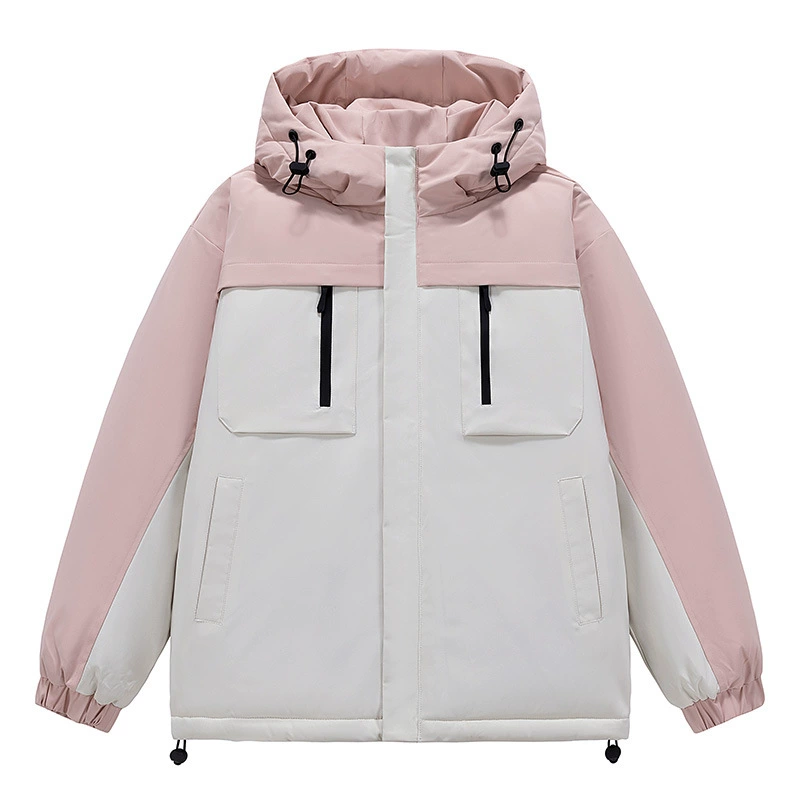 Зимние трансграничные куртки с капюшоном для мужчин и женщин