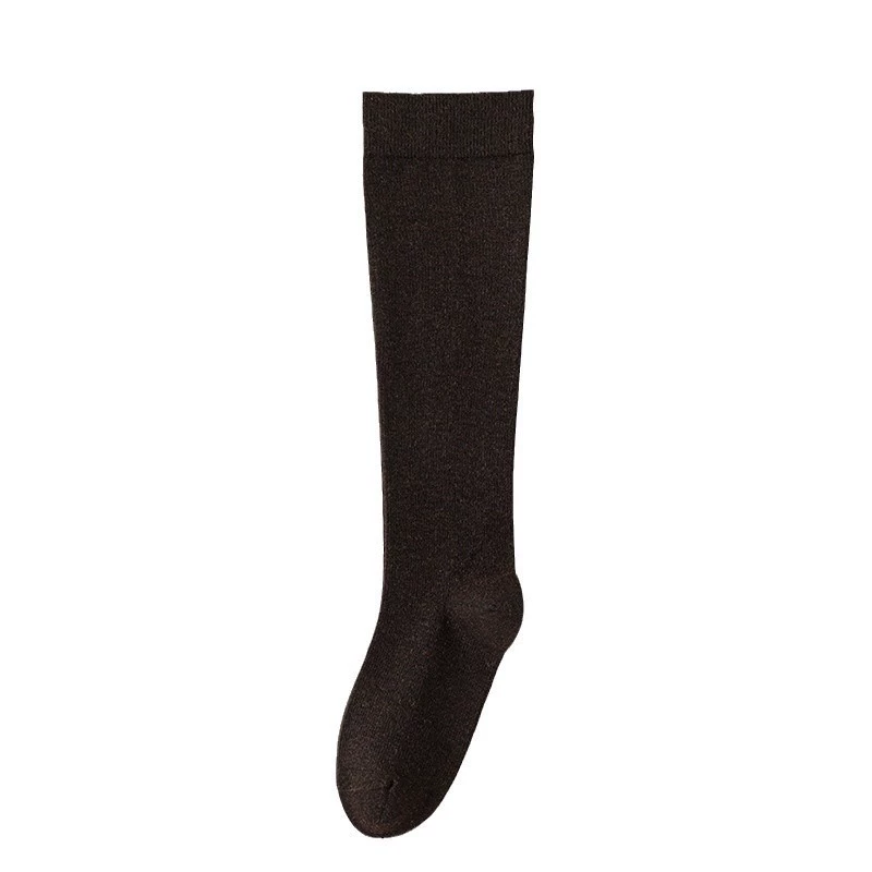 Теплый зимний шерстяной осенний knee socks