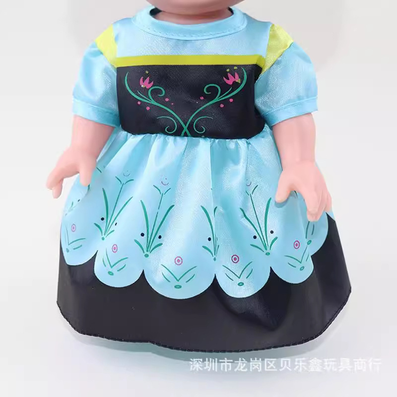 Milu muñeca pequeña Merlot princesa vestido Anna princesa vestido niña jugar casa juguete muñeca accesorios fábrica lote