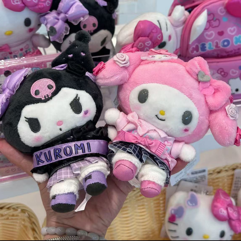 三丽欧闪闪高校第二弹小羊kitty美乐蒂玩偶可爱公仔挂件|undefined
