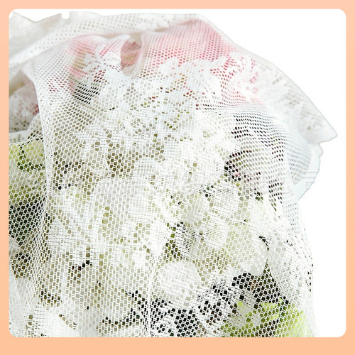 ✅ All-Purpose Washable Sheer Lace Window Curtain Fabric with Water Wave Pattern Sheer Lace