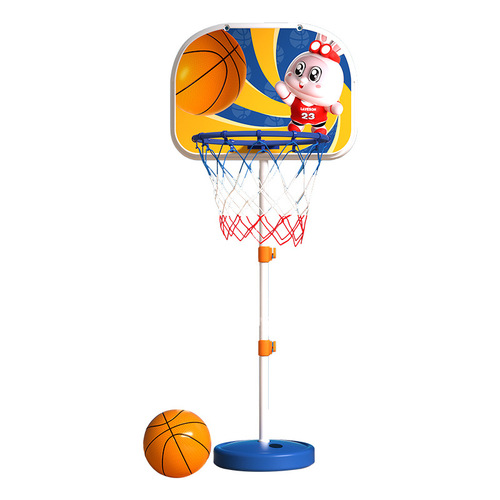 Children's basketball stand can be lifted and lowered, removable iron indoor and outdoor shooting frame little boy's ball shooting toy 3