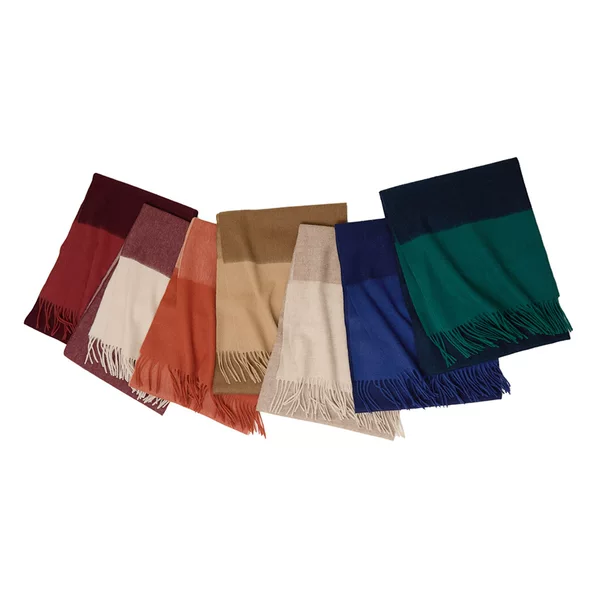 Wholesale Inner Mongolia 100 pure wool scarf men's and women's autumn and winter warm scarf Joker tassel wool shawl