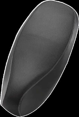 Tailing Sky Dome Cushion Cover for Electric Vehicles, Thickened Leather Waterproof Seat Cover, Sun Protection Pad, Comfortable Seat Saddle Cushion Cover Accessories (Electric car cushion) - tailing-sky-electric-motorcycle-version-black-carbon-fiber
