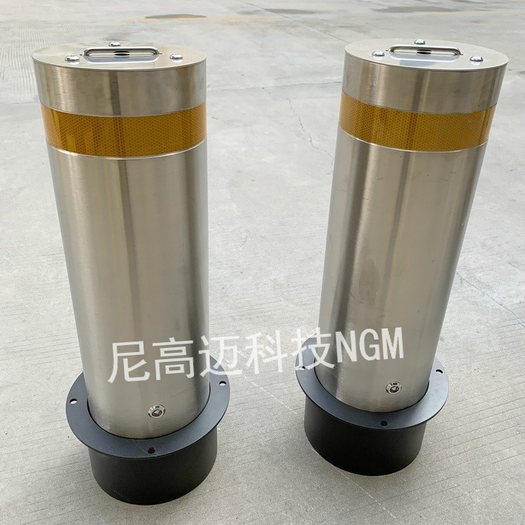 手提移动地柱现货供应活动警示车挡浅埋可拆卸锁止装置不锈钢路桩