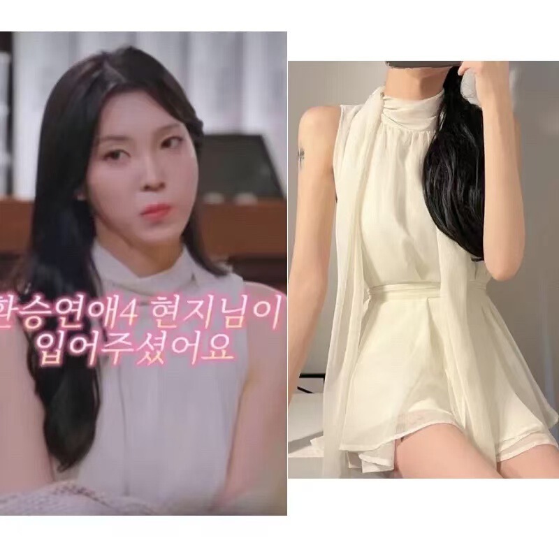 New Products from Dongdaemun, South Korea: Love 4: the Afterlife, Hyun Ji's Same Style of Sleeveless Shirt Dress by Of_Yoon New Products from Dongdaemun, South Korea: Love 4: the Afterlife, Hyun Ji's Same Style of Sleeveless Shirt Dress by Of_Yoon