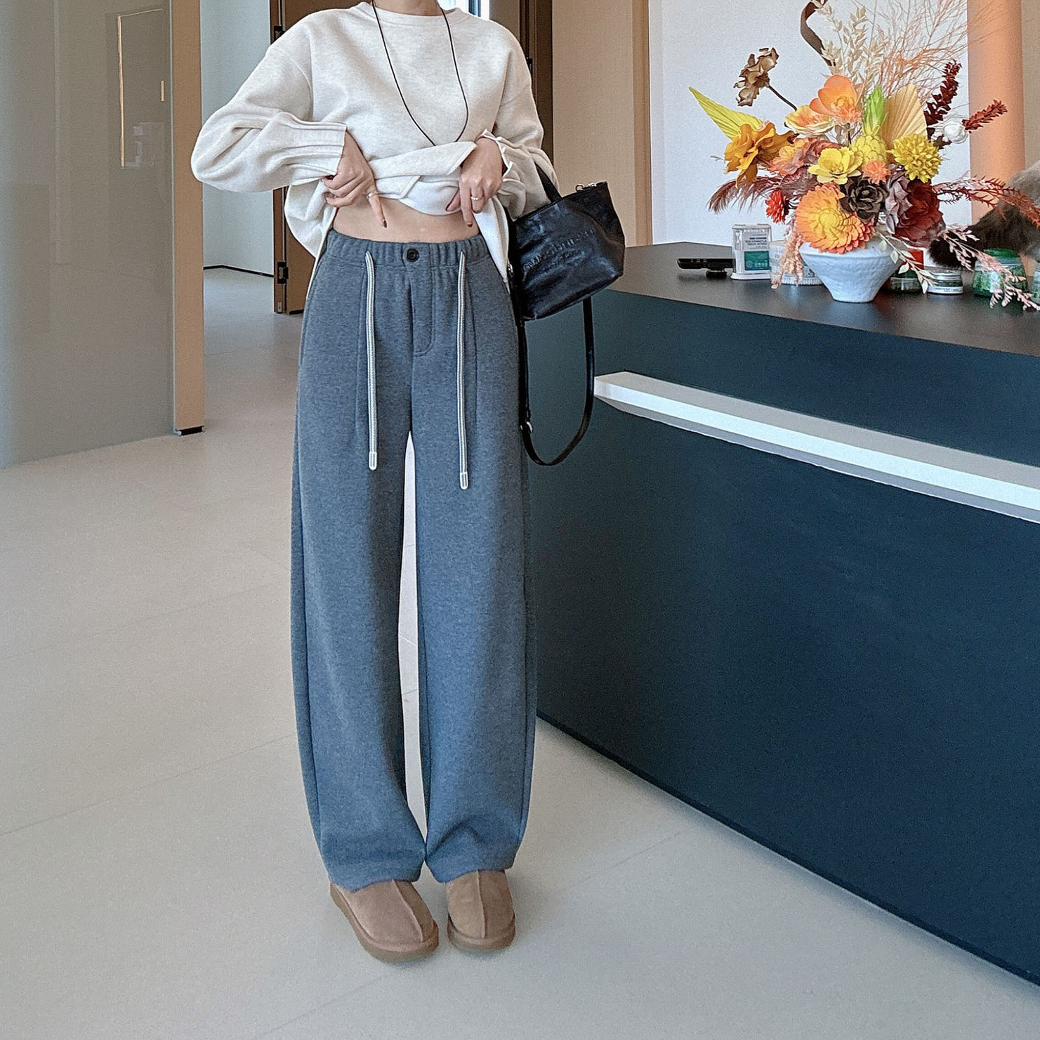 Spring warm warm jeans