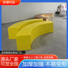 大型玻璃钢休闲坐凳户外商场创意美陈景观座椅公共休息区树池坐凳