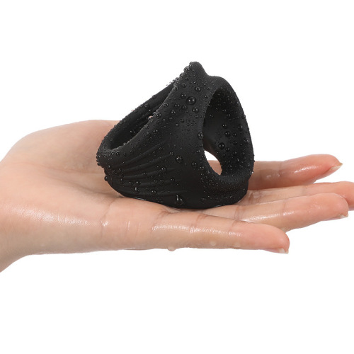 Pants dazzling scrotum restraint ring triple lock sperm ring super elastic soft rubber vaginal JJ ring sex toys