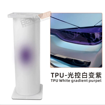 Self-Healing Anti-Scratch White to Purple – Car headlight protective film - tpu-photochromic-white-to-purple-30cm15m