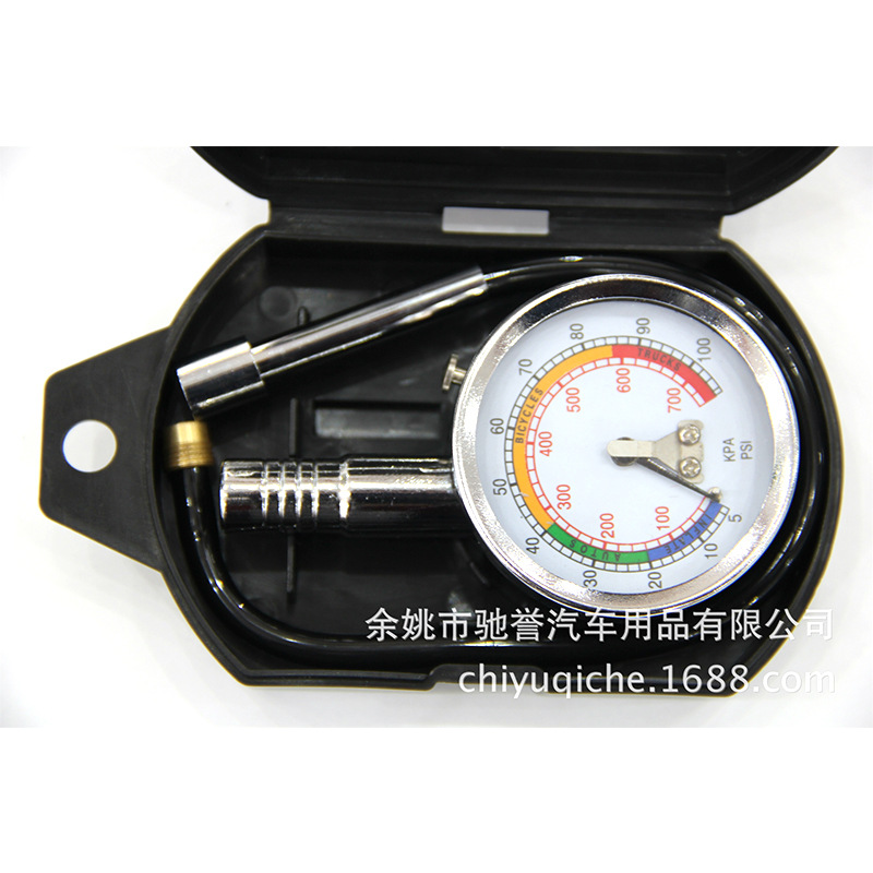带管胎压表  礼盒装   高精度   胎压计  胎压笔