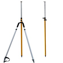 全站仪对中杆支架2.15米棱镜开放式铝合金支撑架伸缩式高精度