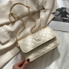 Demi-season shoulder bag, chain, fashionable one-shoulder bag, small bag, western style, chain bag, Korean style