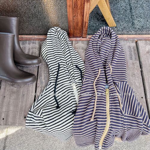 2024 spring new children's clothing children's spring and autumn Korean style hooded jacket girls and boys cardigan 122569