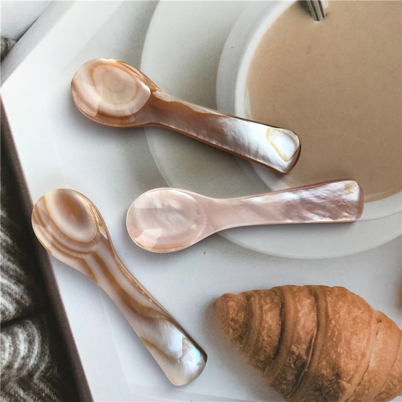 Casual Solid Color Shell Spoon 1 Piece display picture 9