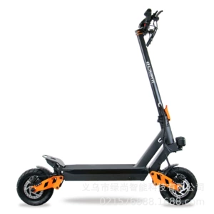Factory direct supply green MINGTO adult walking foldable 10 inch electric scooter super endurance S11