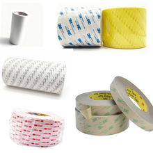 高粘性易撕薄膜无纺布PVC网文纸双面胶稳定性好可定制