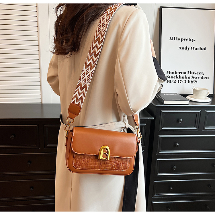 Women's Crossbody Bag Crocodile Pattern Shoulder Bag For Autumn_voghion.com