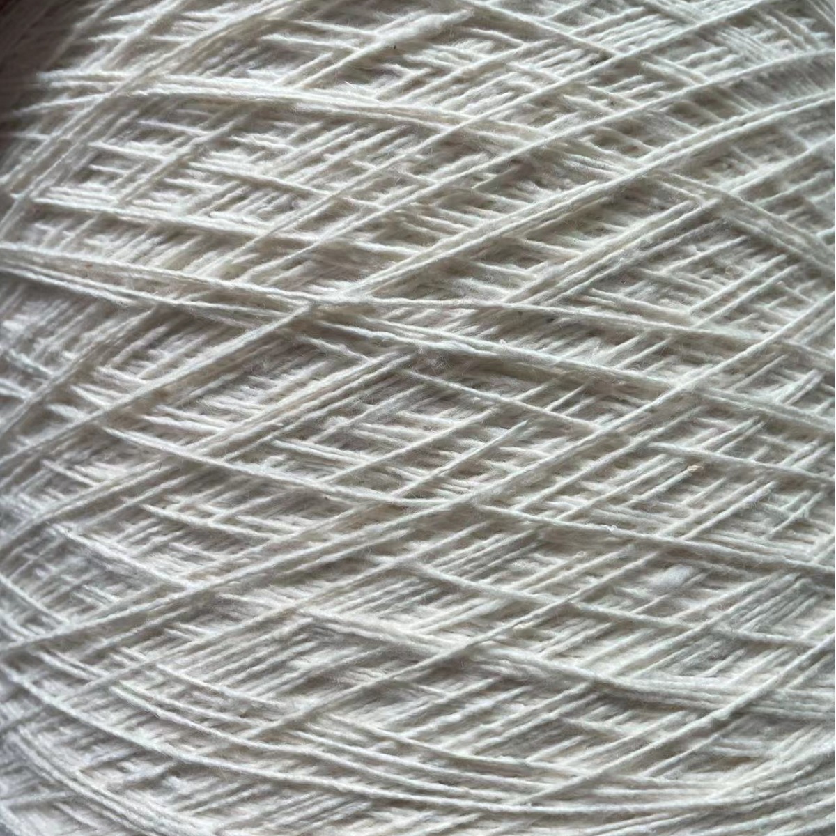 供应本白5S再生棉纱(图)(绳带包芯专用)