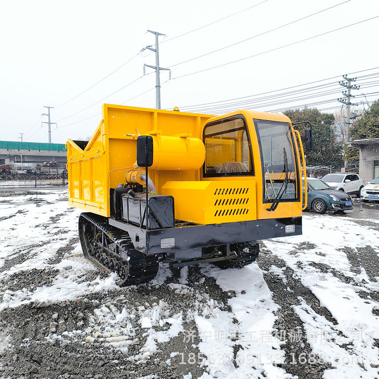 全地形履带式运输车 荒野地区运输行走不费力 承重能力强耐高温