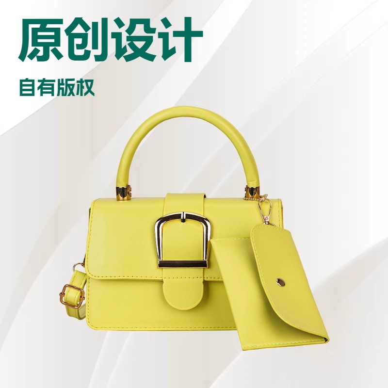 Bolso de mujer de diseño original de derechos de autor piratado texturizado bolso de hombro sensación de mochila de mujer