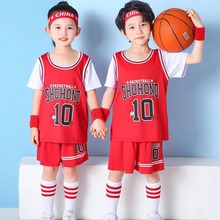 儿童篮球服童装小孩幼儿夏季运动套装韩版男童女童套装湖人队科比