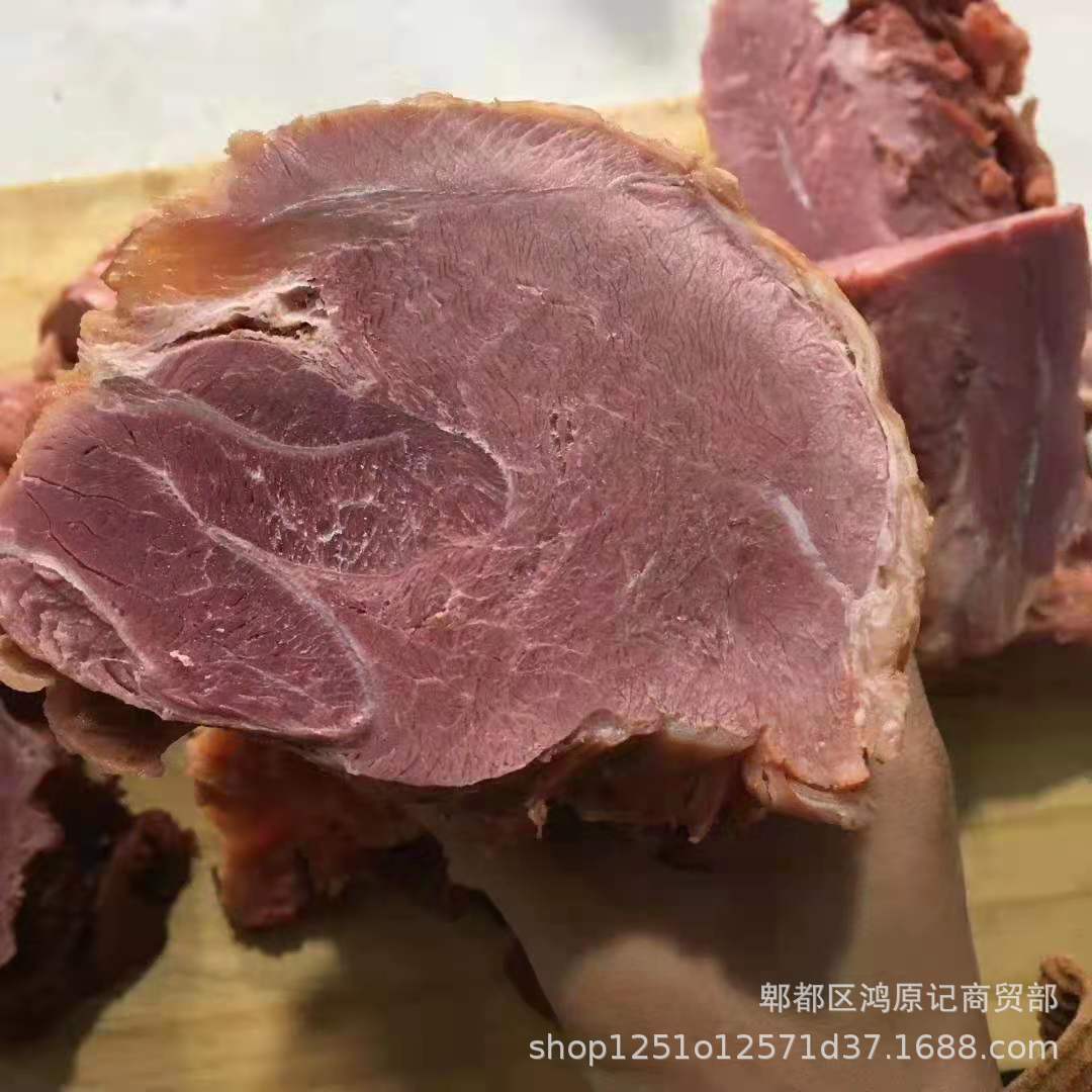 现卤猪腱子肉 江湖地摊菜市展会夜市猪肉条子肉