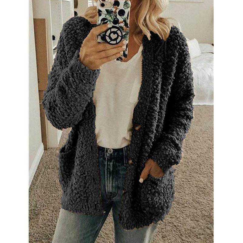 Women's Sweater Jacket For Autumn And Winter Casual Fashion_voghion.com