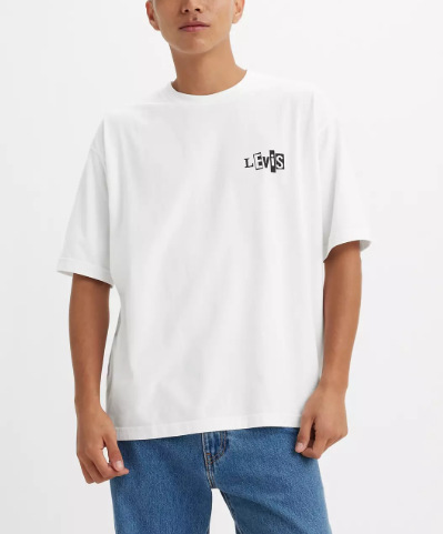 2025欧米ファッションクロスボーダー夏新作トレンドLevi「s高品質男女同モデルtシャツプリント|undefined