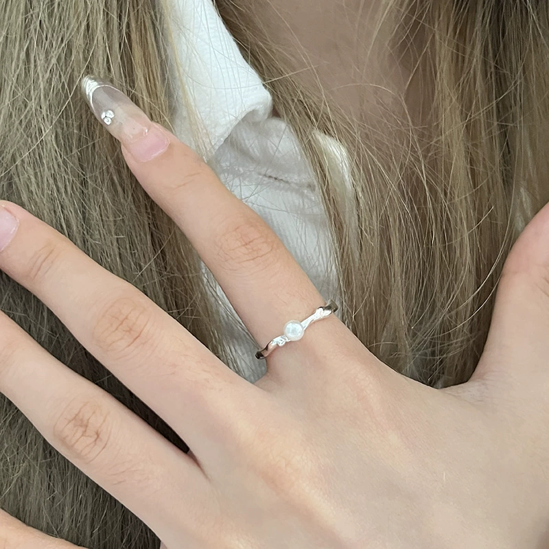 Adjustable Ring, 925 Silver Sample, Universal Fit, Light Luxury Style